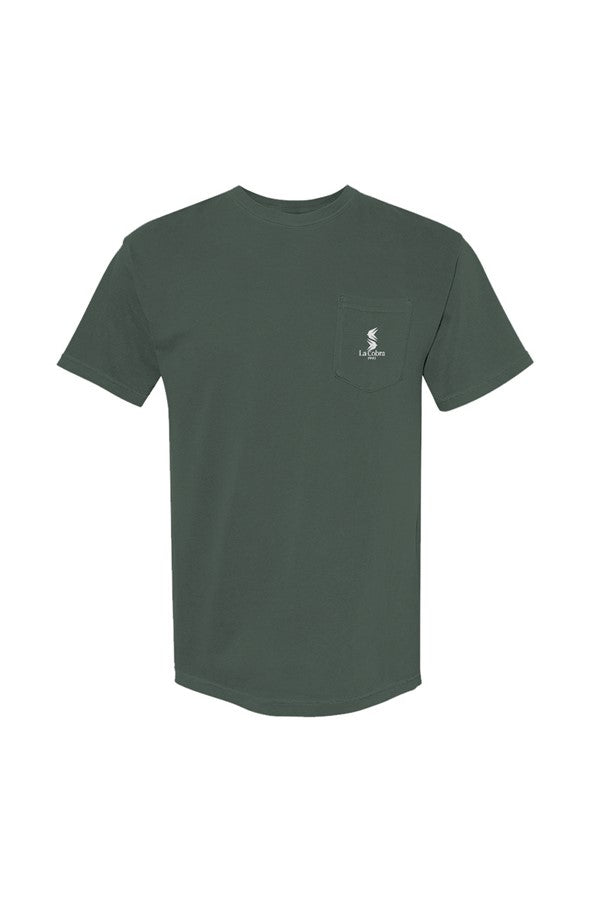 La Cobra as Above Heavyweight Pocket Tee Spruce