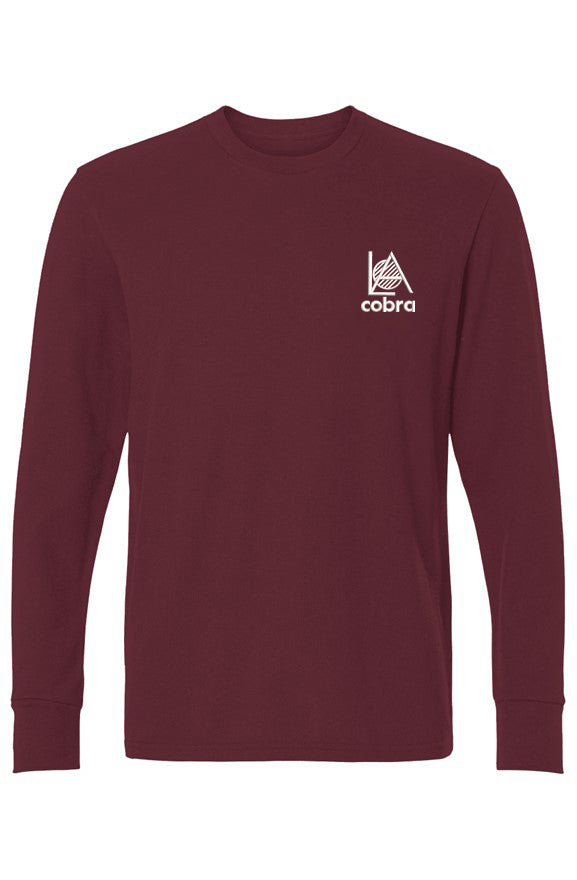 Embroidered Thermal Sport Mark Maroon