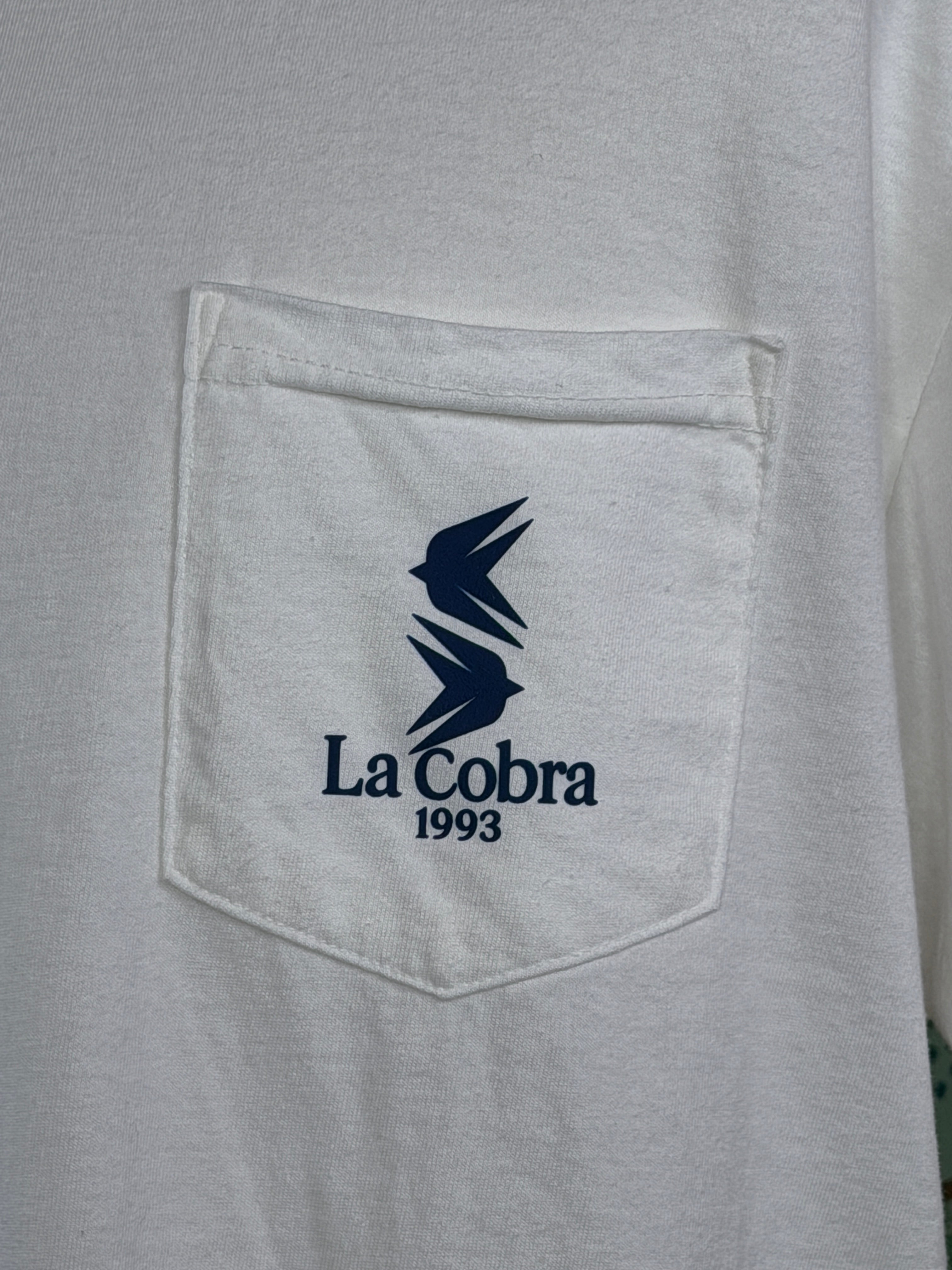 La Cobra As Above Heavyweight Pocket Tee White