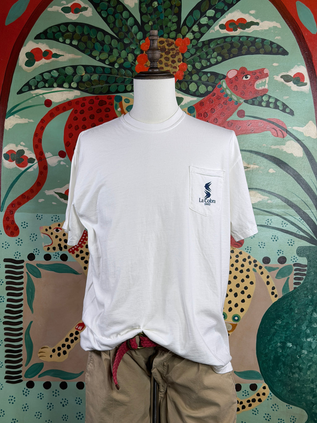 La Cobra As Above Heavyweight Pocket Tee White