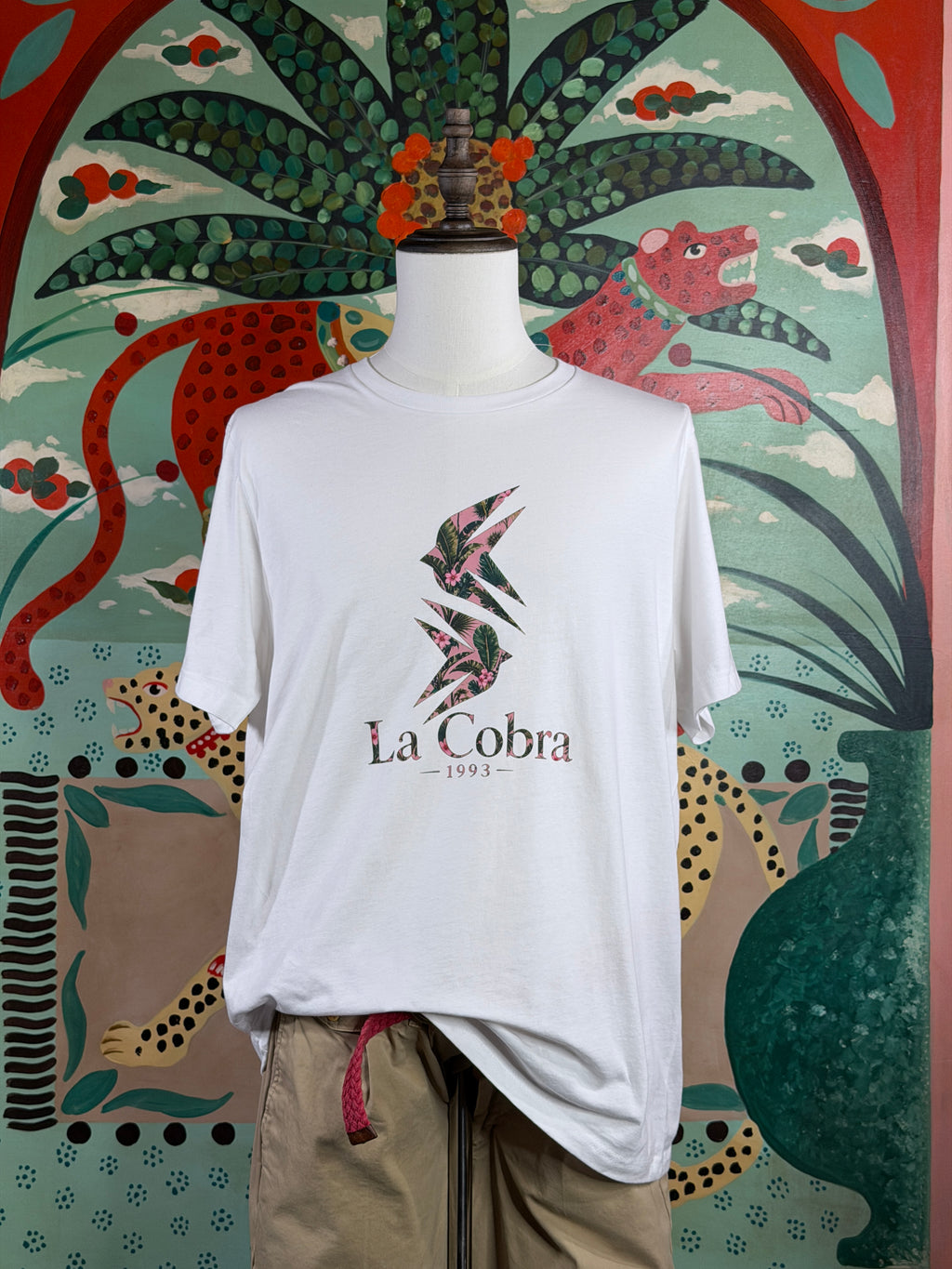 La Cobra As Above,So Below Floral Lightweight Tee