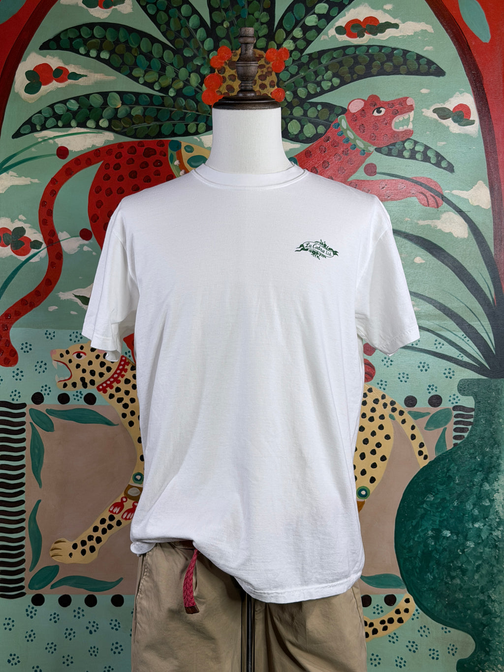 La Cobra Banner Heavyweight tee