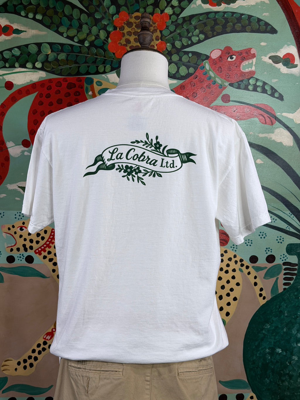 La Cobra Banner Heavyweight tee