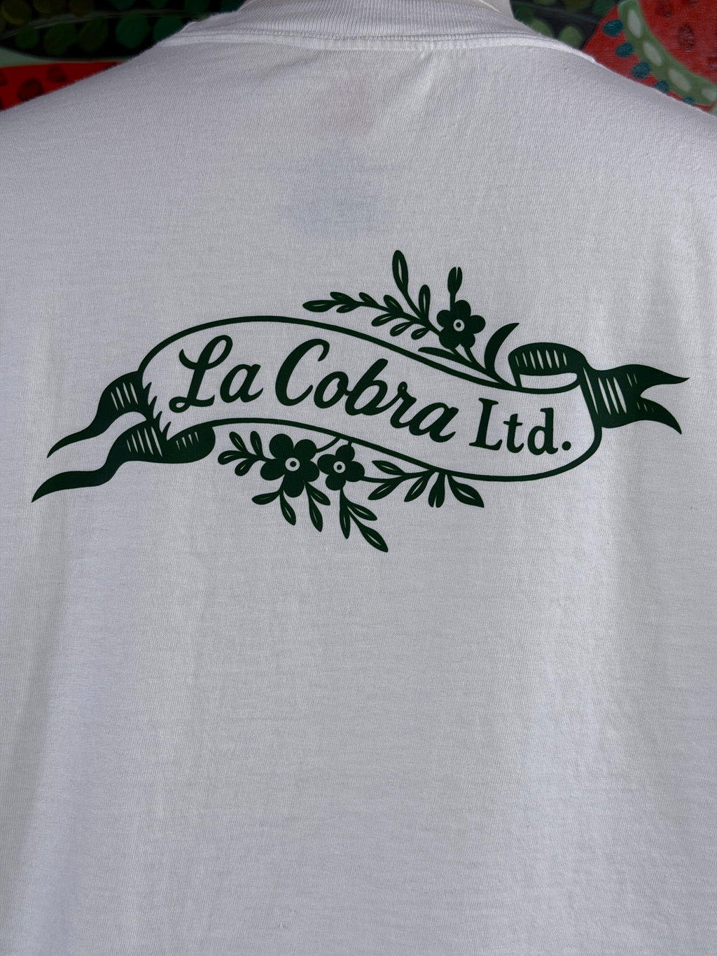 La Cobra Banner Heavyweight tee