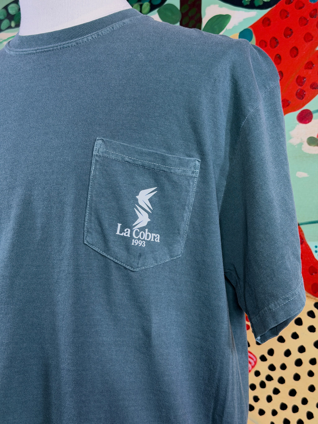 La Cobra as Above Heavyweight Pocket Tee Spruce