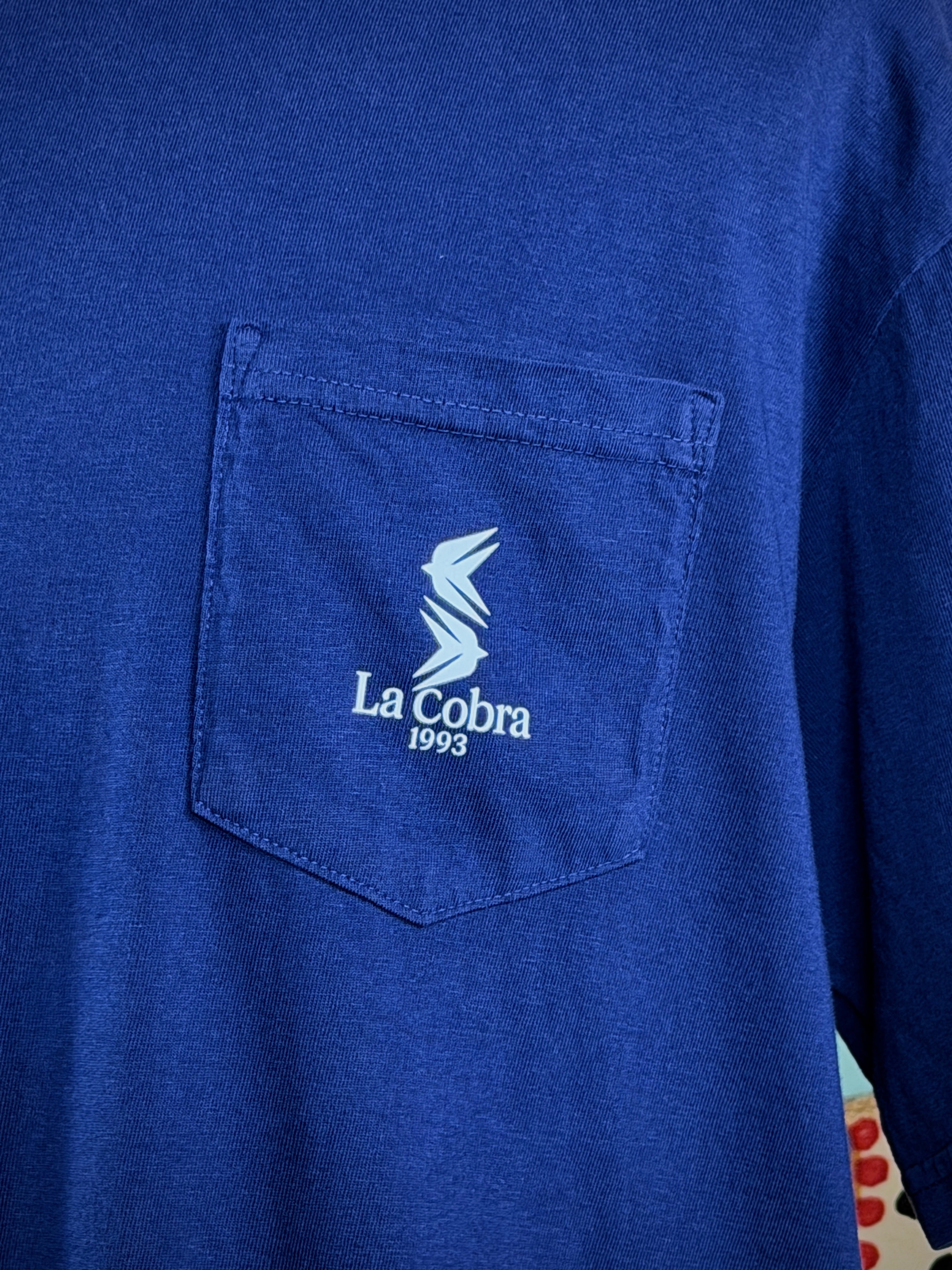 La Cobra as Above Heavyweight Pocket Tee Navy