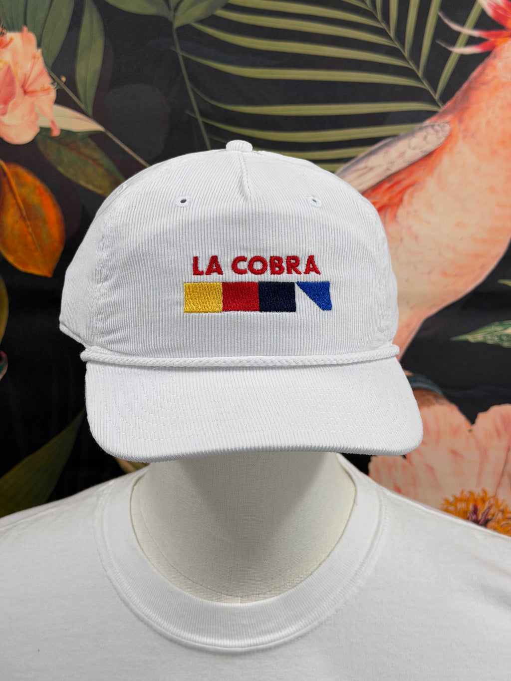 Trade Winds Cord Rope Cap - White