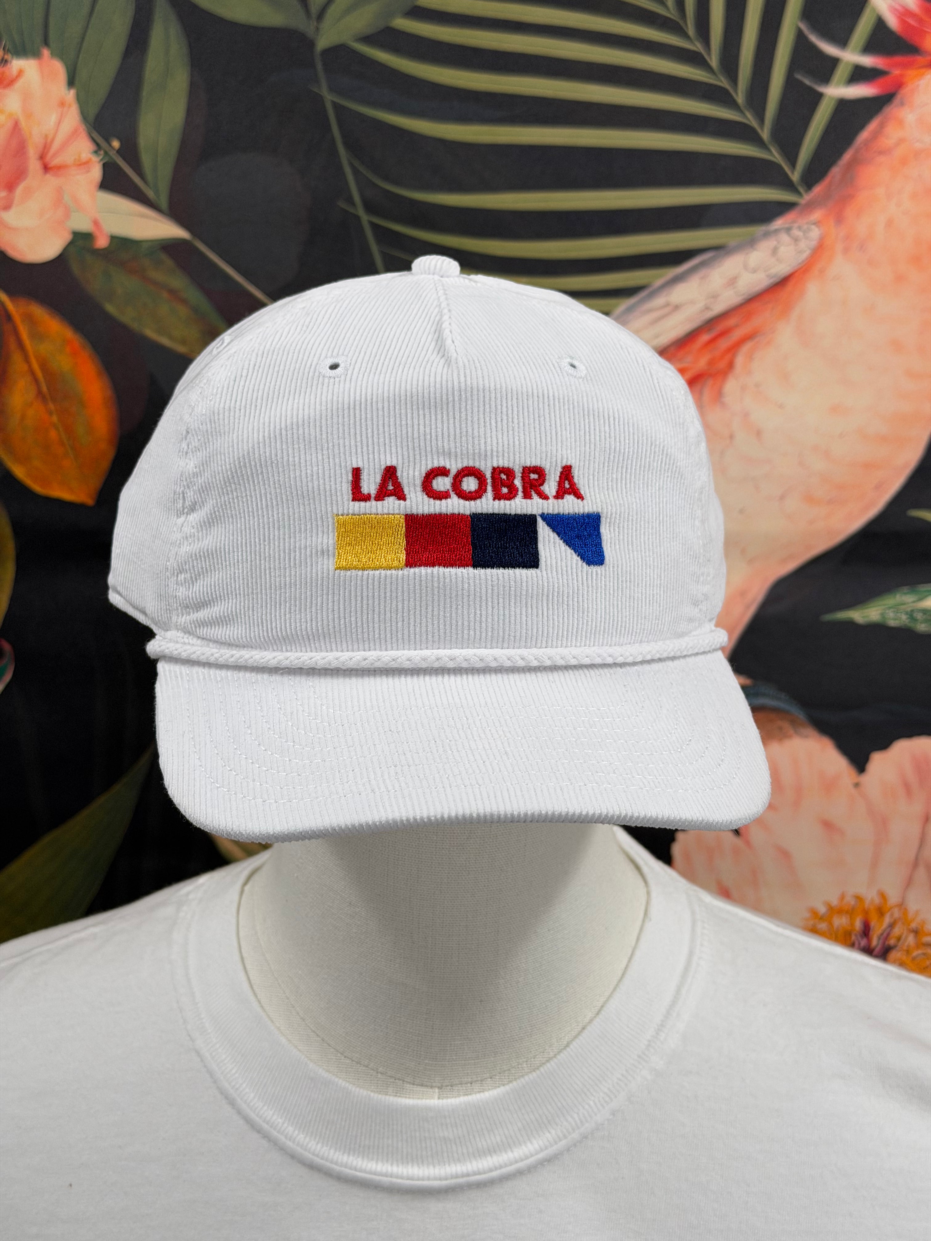 Trade Winds Cord Rope Cap - White