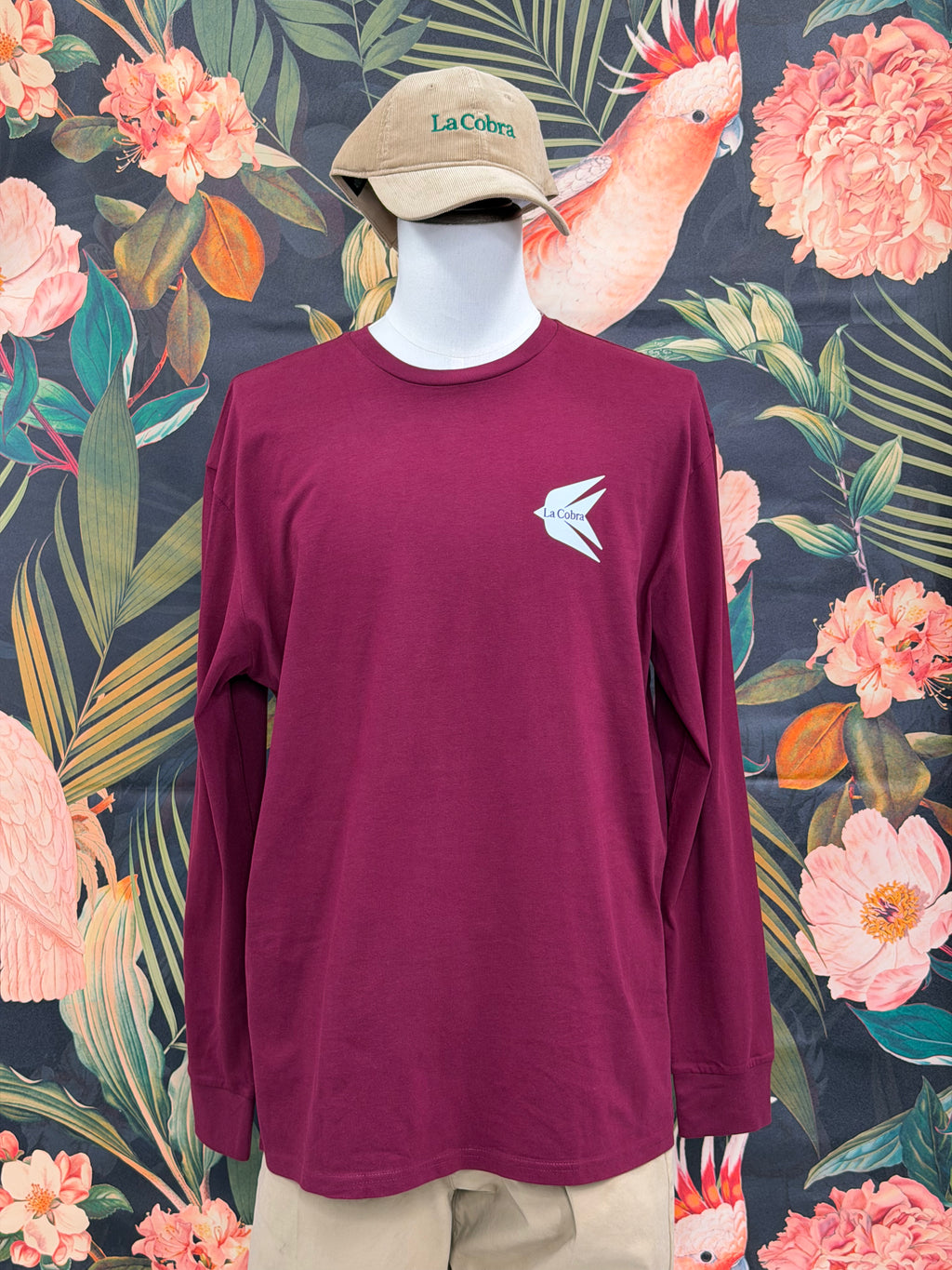As Above Midweight Long Sleeve Maroon
