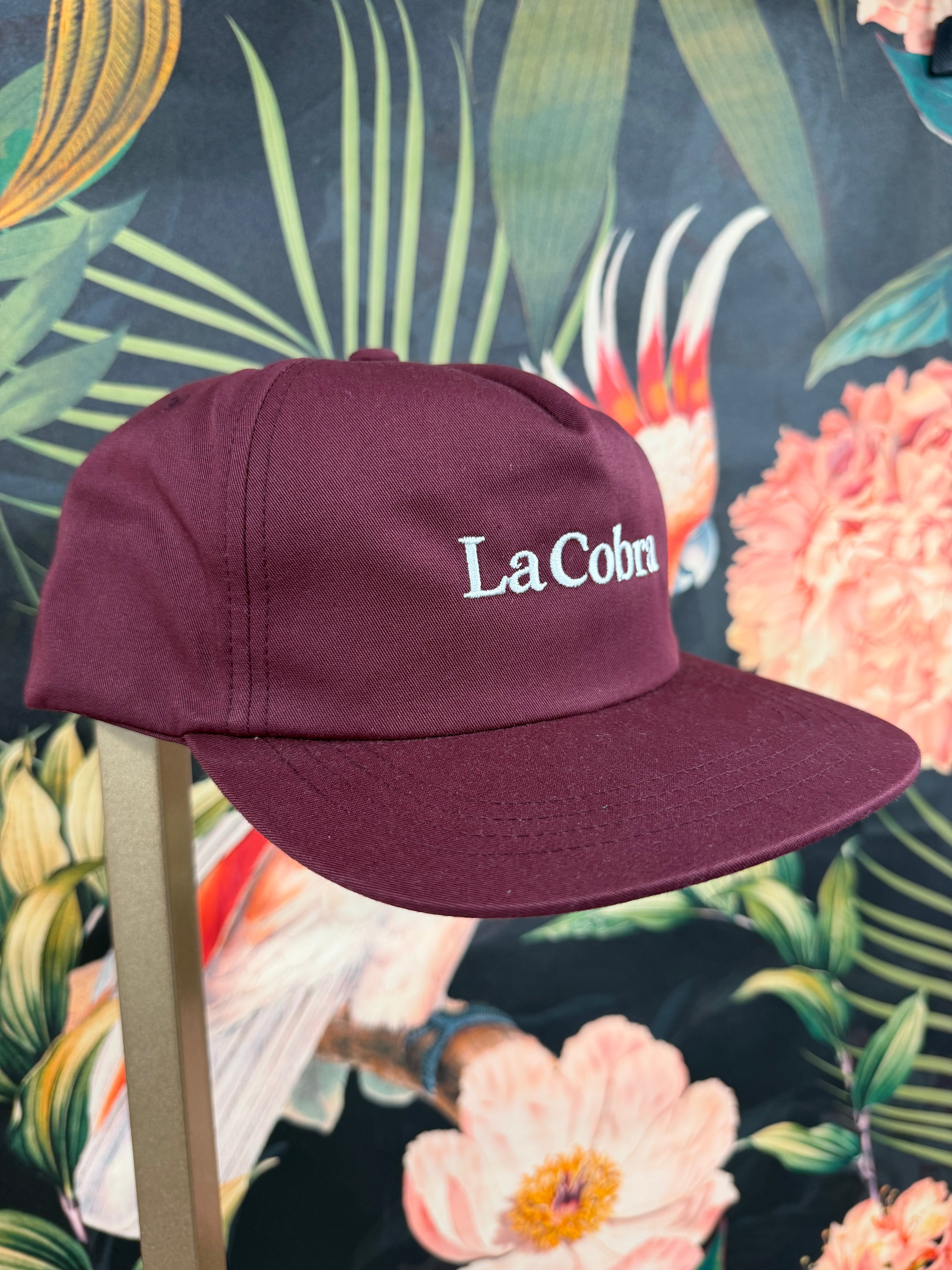 New TimesSnapback Cap Maroon
