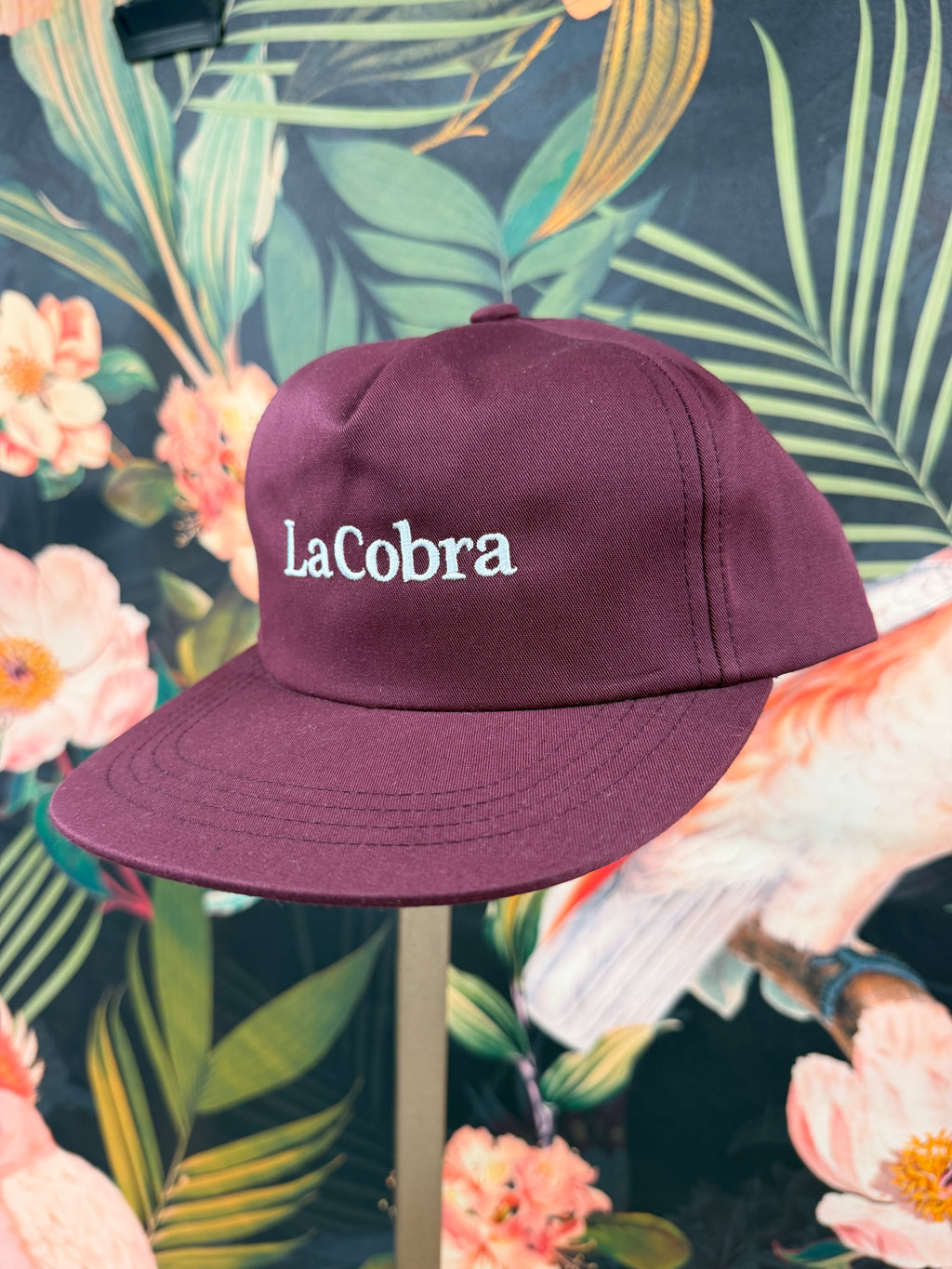 New TimesSnapback Cap Maroon